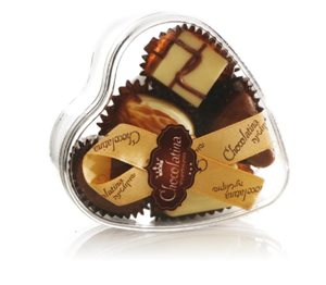 מארז לב 5 פרלינים