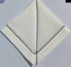 רביעיית מפיות פס כסף