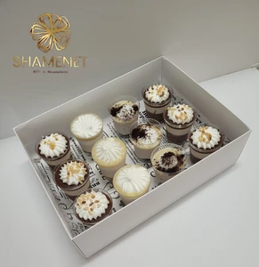 מארז 12 קינוחי כוסות